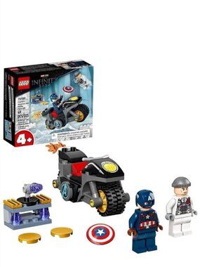 Lego Marvel Captain America and Hydra Face-Off 76189 New In Box